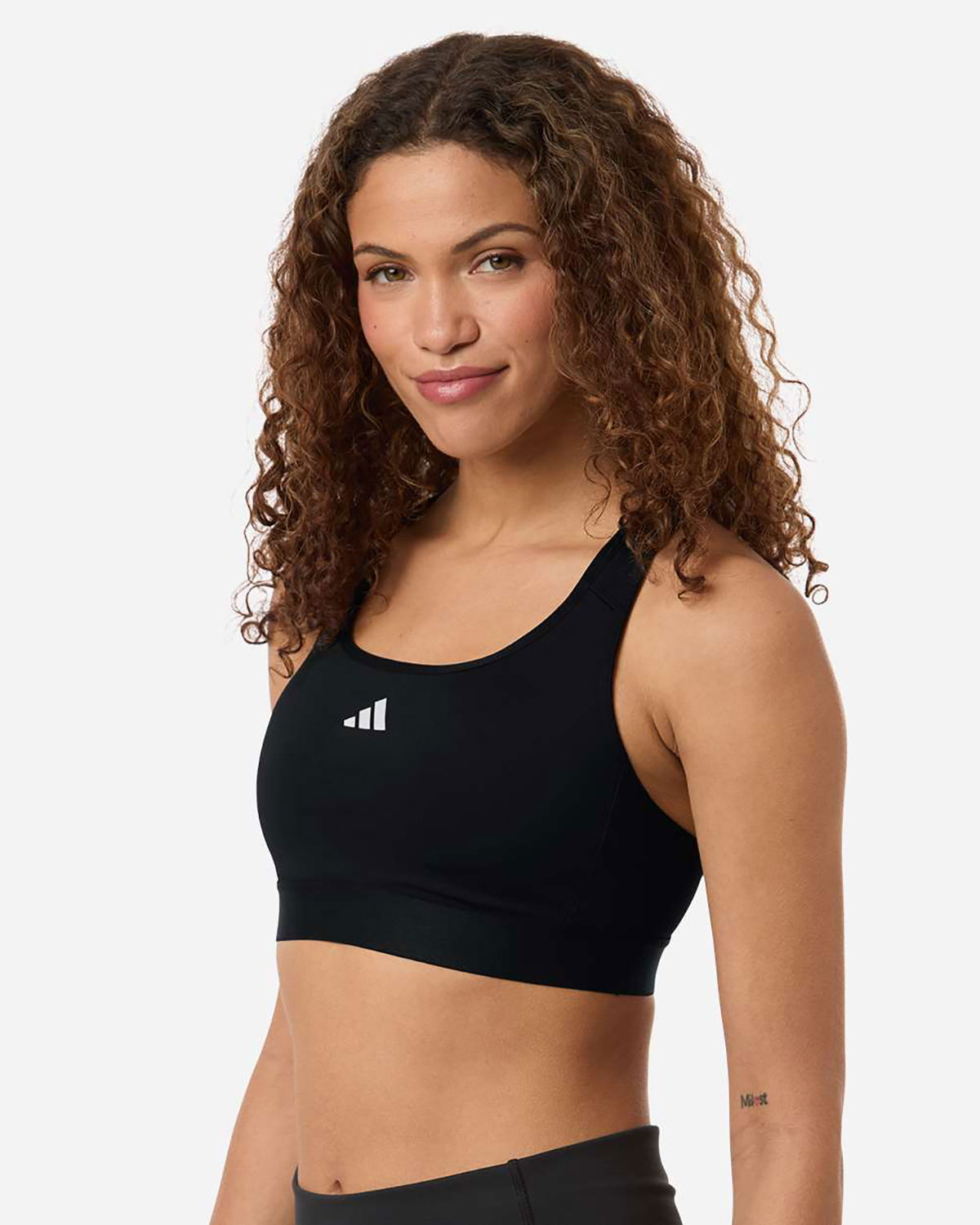 Adidas AT750 Women's Techfit Compression Racerback Sports Bra view 3