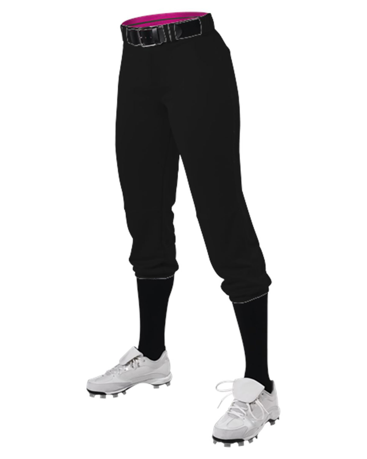 Alleson Athletic 615PSG Girls' Premium Fastpitch Softball Pants with Belt Loops