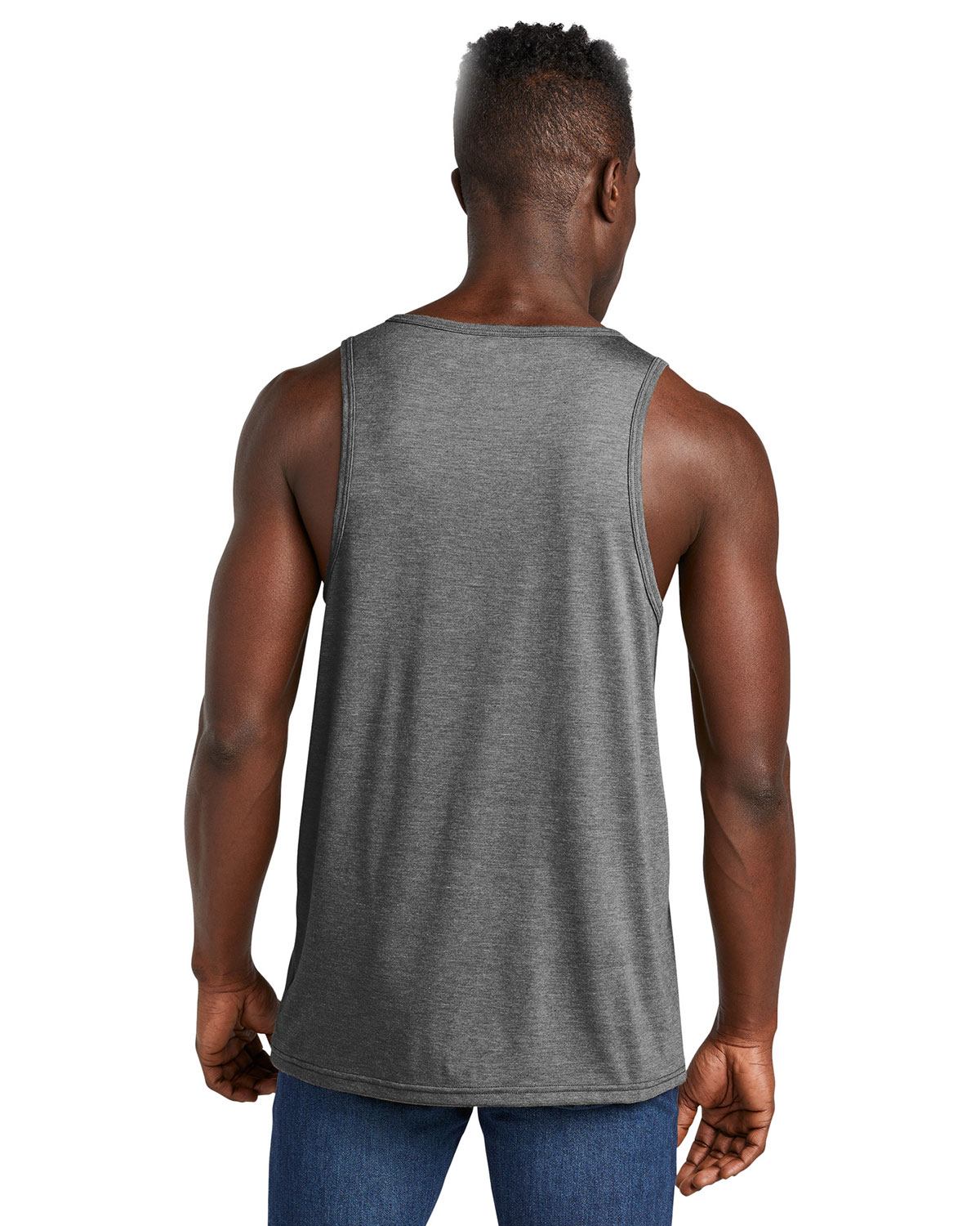 AllMade AL2019 Unisex Tri-Blend Tank view 2