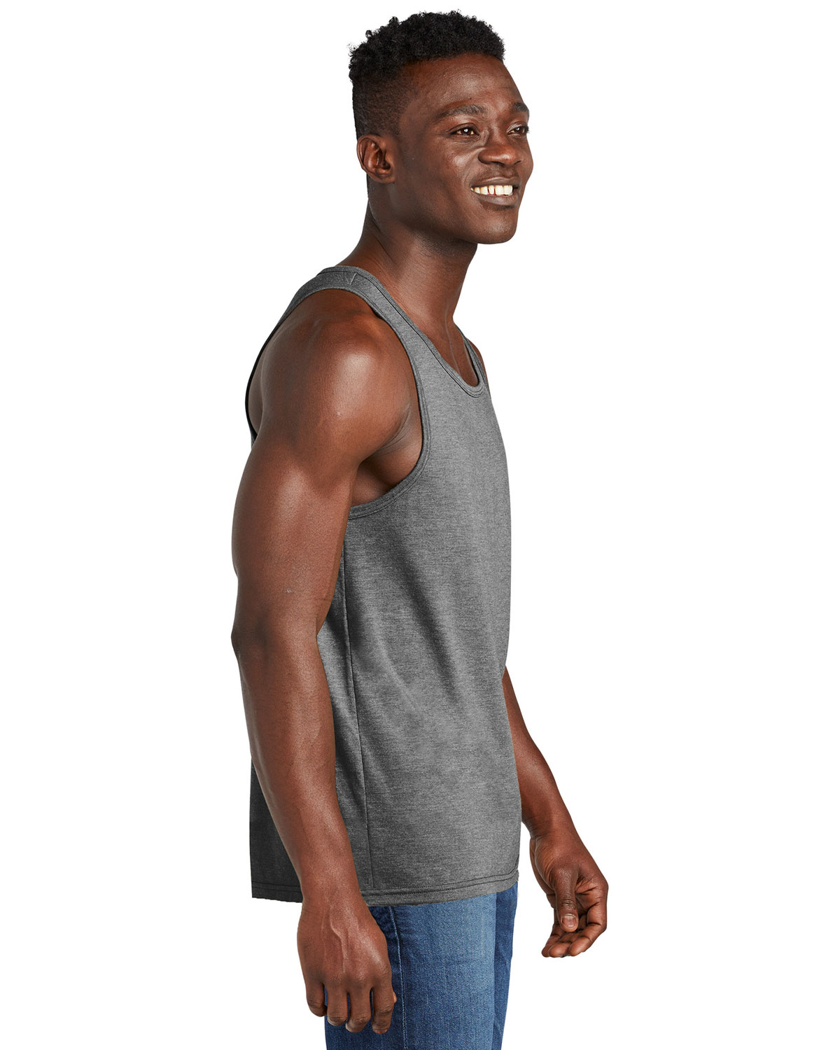 AllMade AL2019 Unisex Tri-Blend Tank view 3