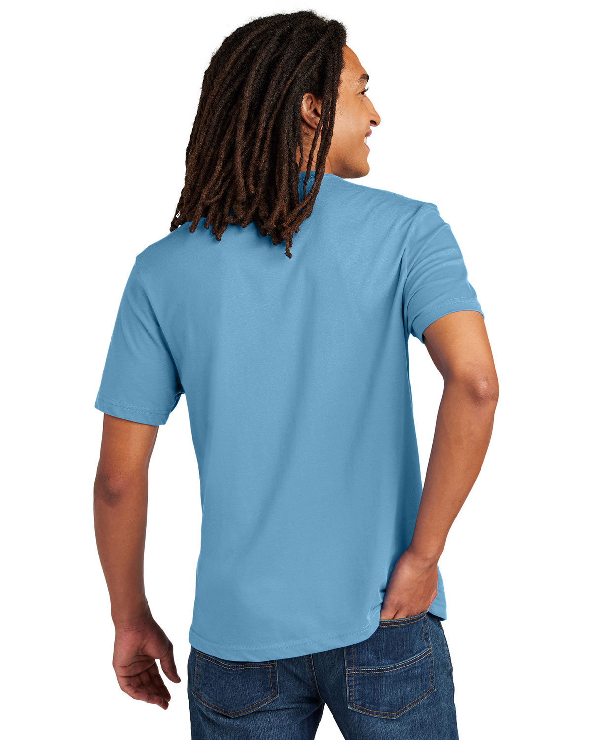 AllMade AL3000 Unisex Heavyweight Recycled Cotton Tee view 2