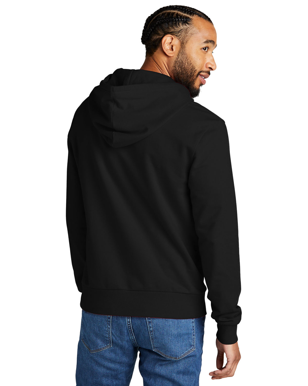 AllMade AL4000 Unisex Organic French Terry Pullover Hoodie view 2