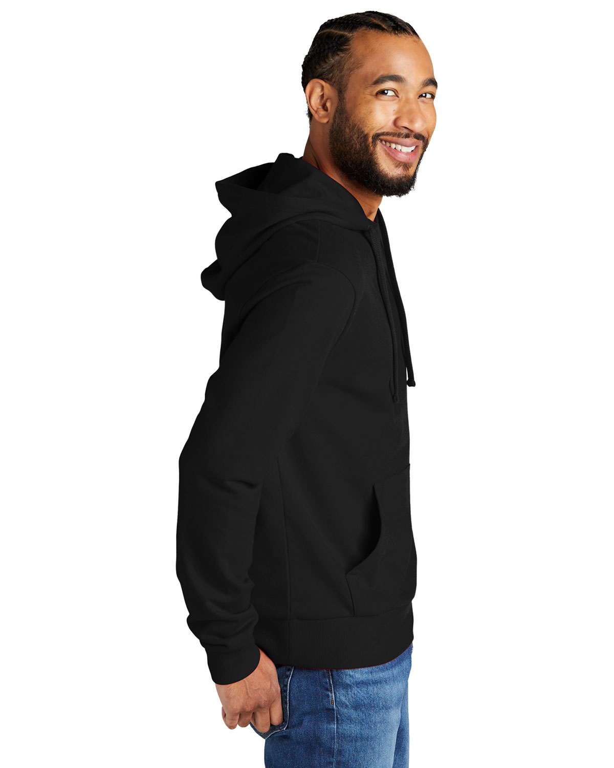 AllMade AL4000 Unisex Organic French Terry Pullover Hoodie view 3