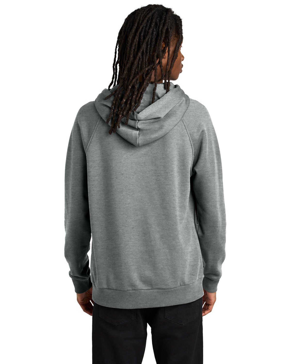 AllMade AL5000 Unisex Organic CVC Fleece Pullover Hoodie view 2