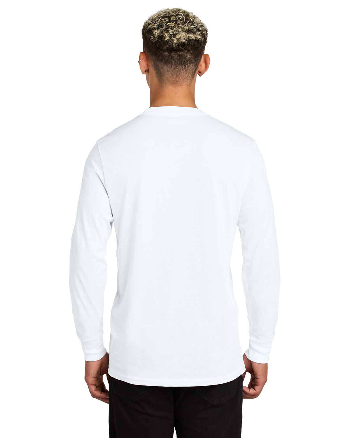 AllMade AL6104 Unisex Long Sleeve Organic Cotton Tee view 2