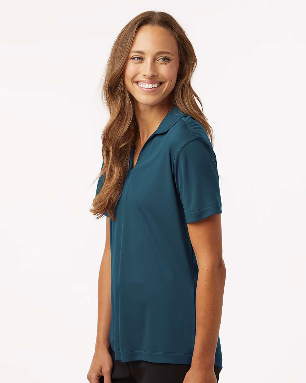 AllPro 41800L Women's Pro-Lock Performance Polo view 3