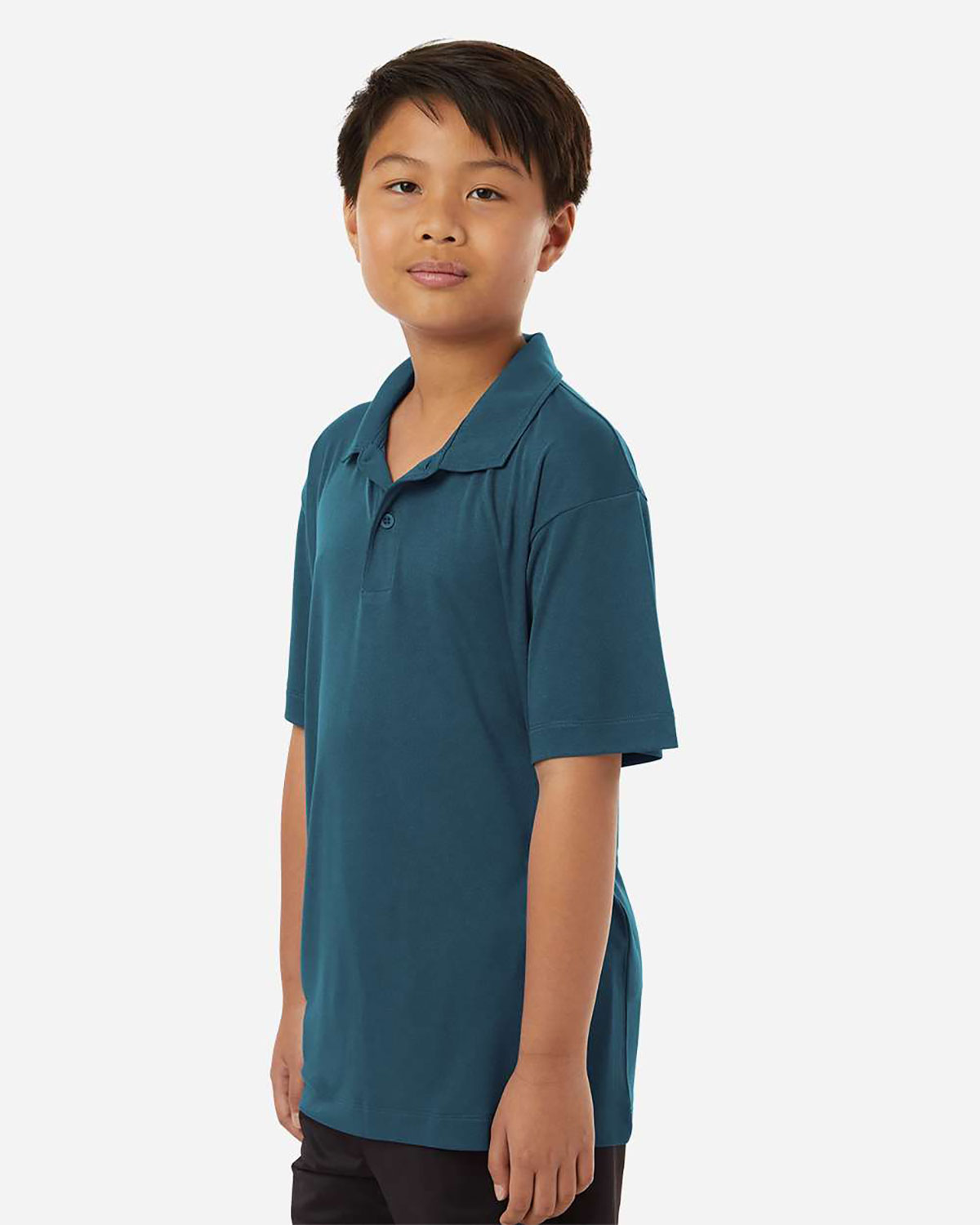 AllPro 41800Y Youth Pro-Lock Performance Polo view 3