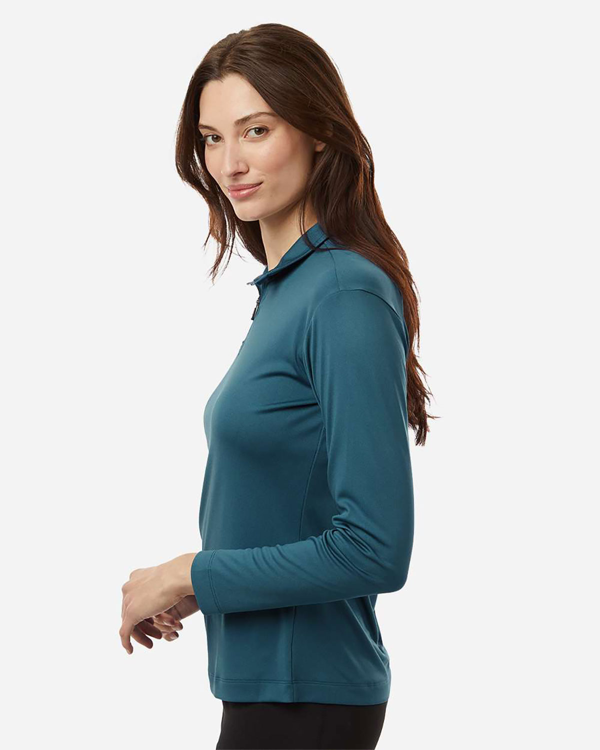 AllPro 41870L Women's Pro-Lock Performance Quarter-Zip Pullover view 3