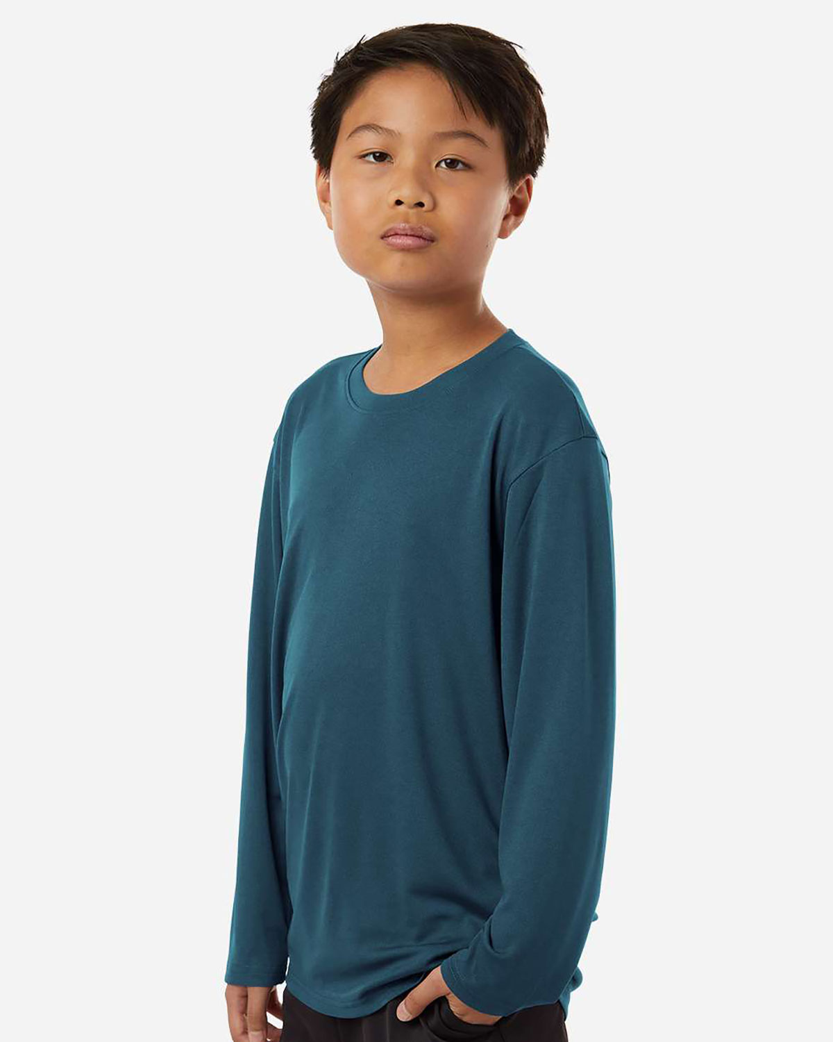 AllPro 48400Y Youth Pro-Lock Performance Long Sleeve T-Shirt view 3