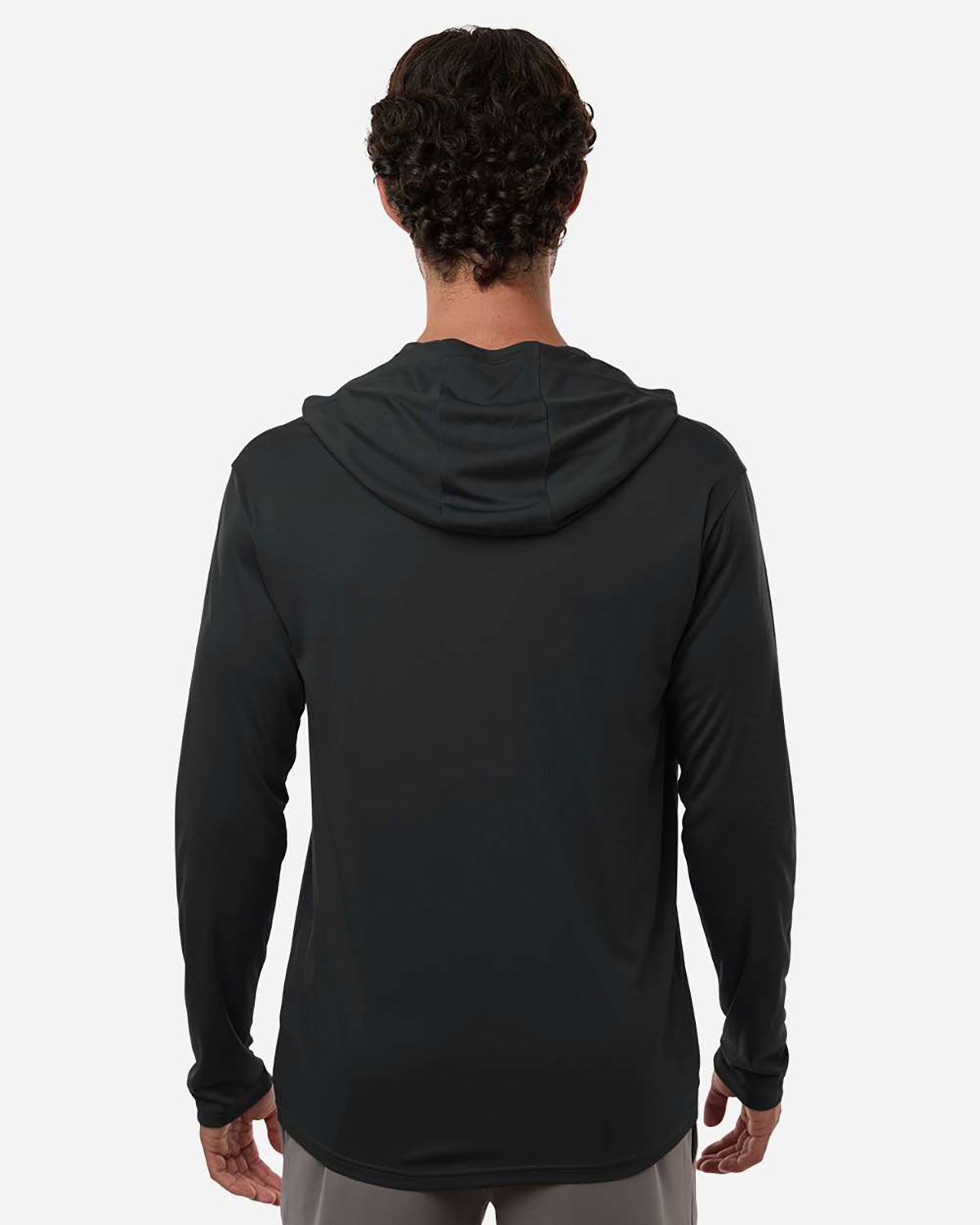 AllPro 48510 Unisex Pro-Lock Performance Hooded Long Sleeve T-Shirt view 2