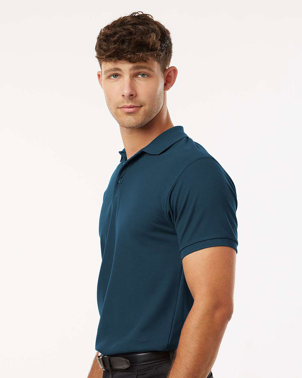 AllPro 62800 Men's Pique Polo view 3