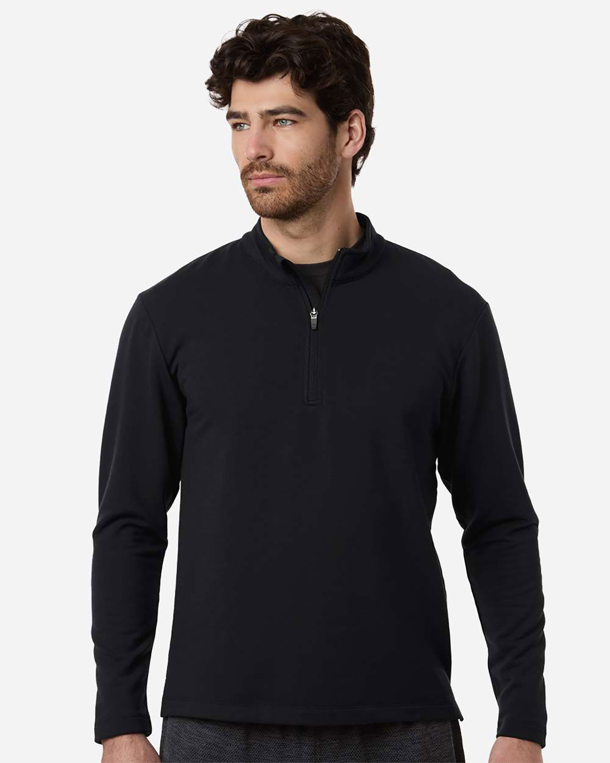 AllPro STF870 Men's Stretch Quarter-Zip Fleece Pullover