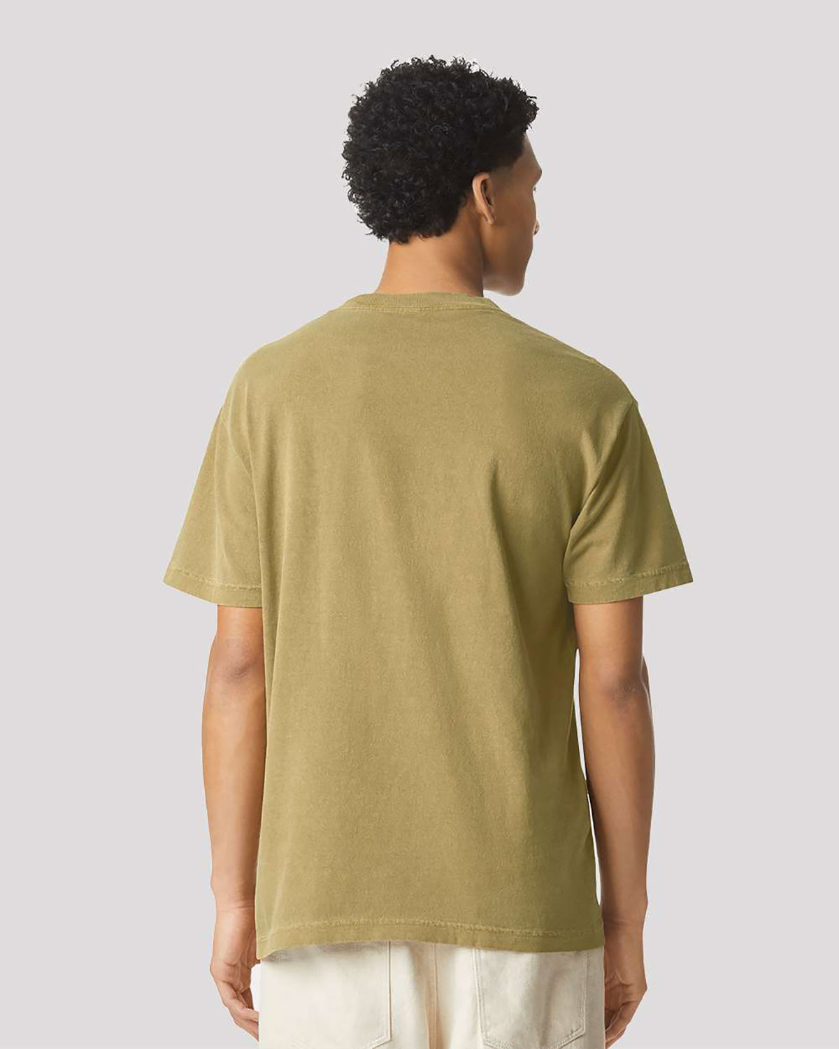 American Apparel 1301GD Unisex Heavyweight Cotton Garment-Dyed Tee view 2