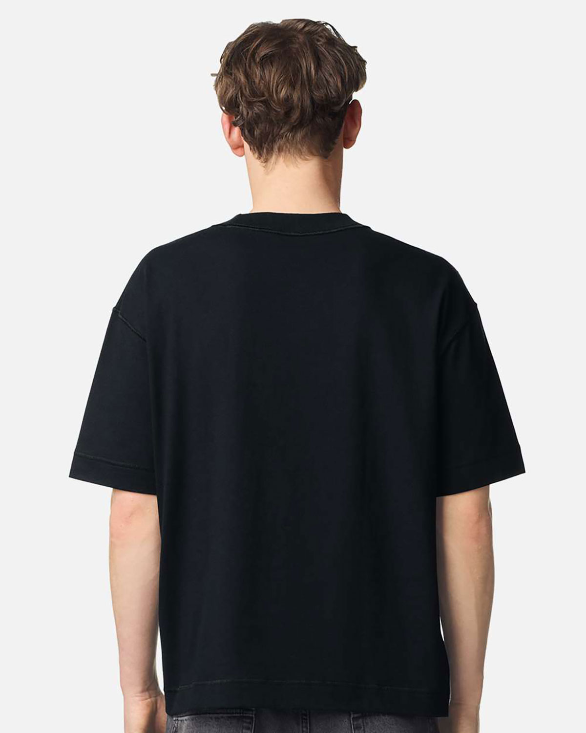 American Apparel 13ML0 Unisex Heavyweight Cotton Boxy Tee view 2