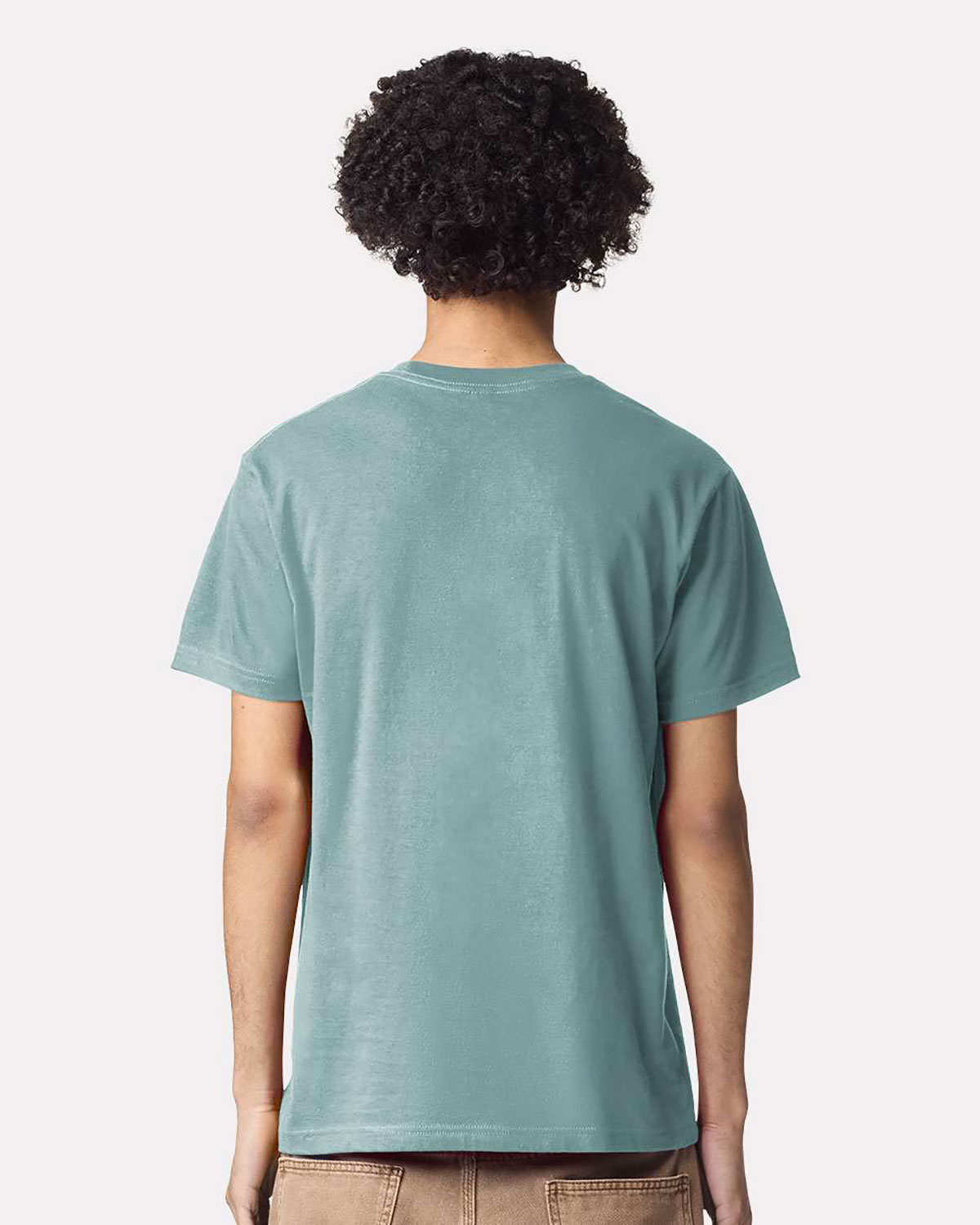 American Apparel 2001 Unisex Fine Jersey Tee view 2