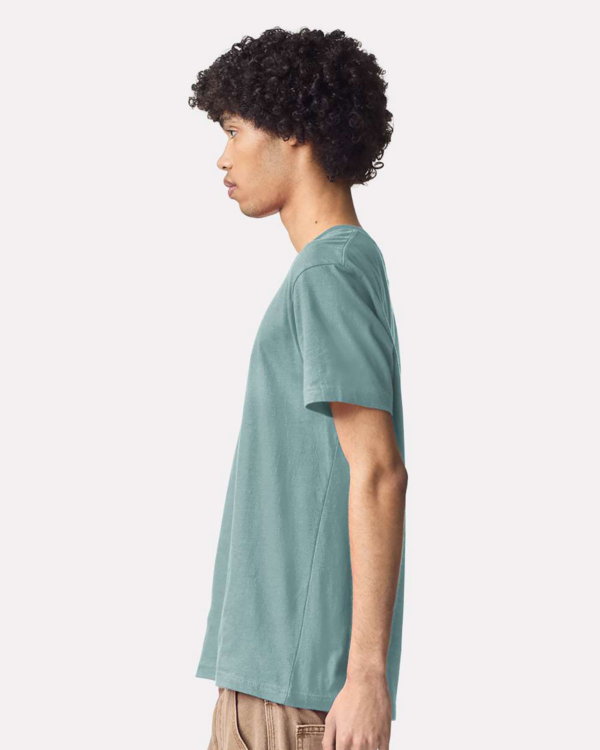 American Apparel 2001 Unisex Fine Jersey Tee view 3