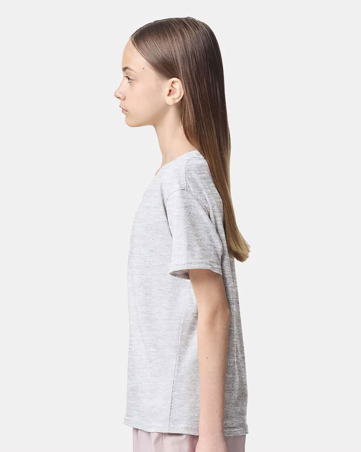American Apparel 2001Y Youth Fine Jersey Tee view 3