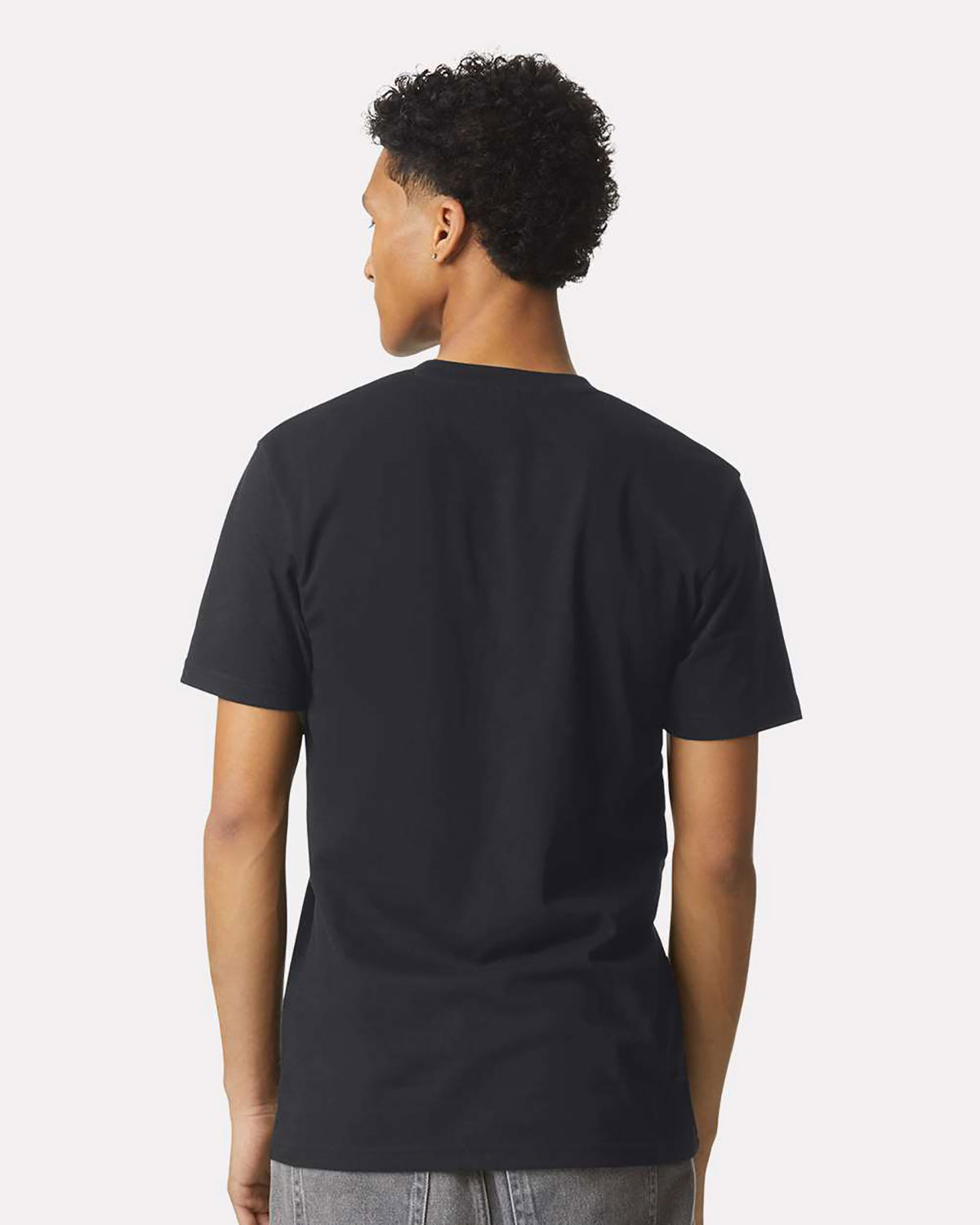 American Apparel 2004CVC Unisex CVC Henley Tee view 2