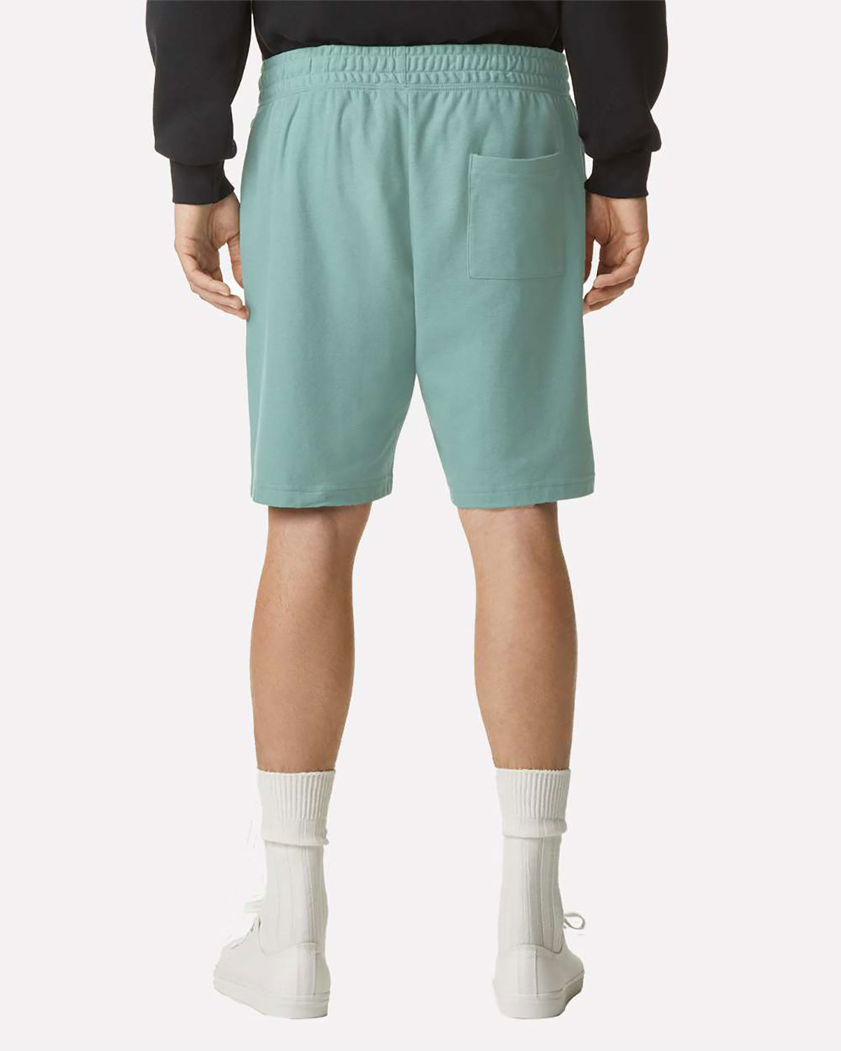American Apparel 2PQ Unisex Pique Gym Shorts view 2