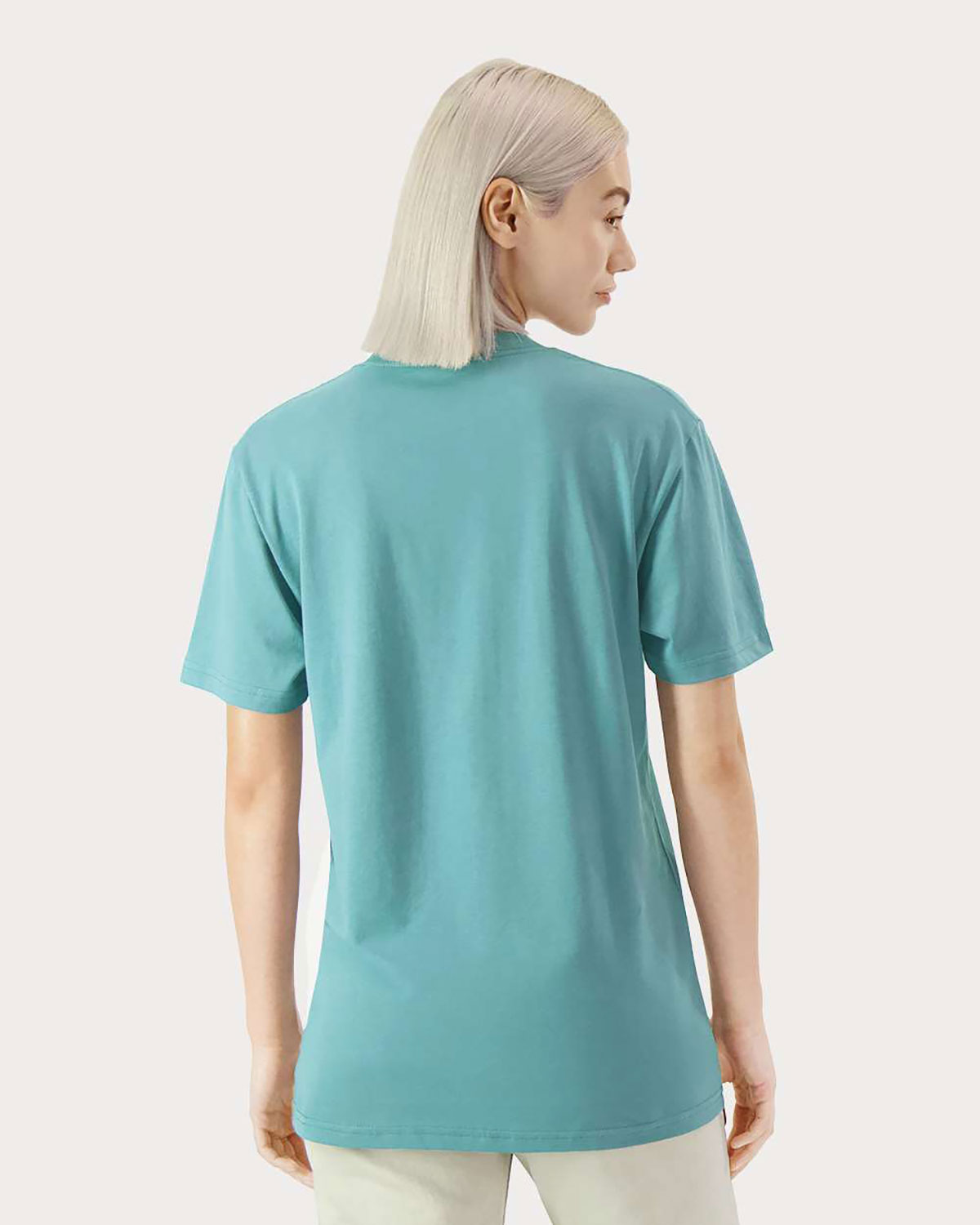 American Apparel 5389 Unisex Sueded Tee view 2