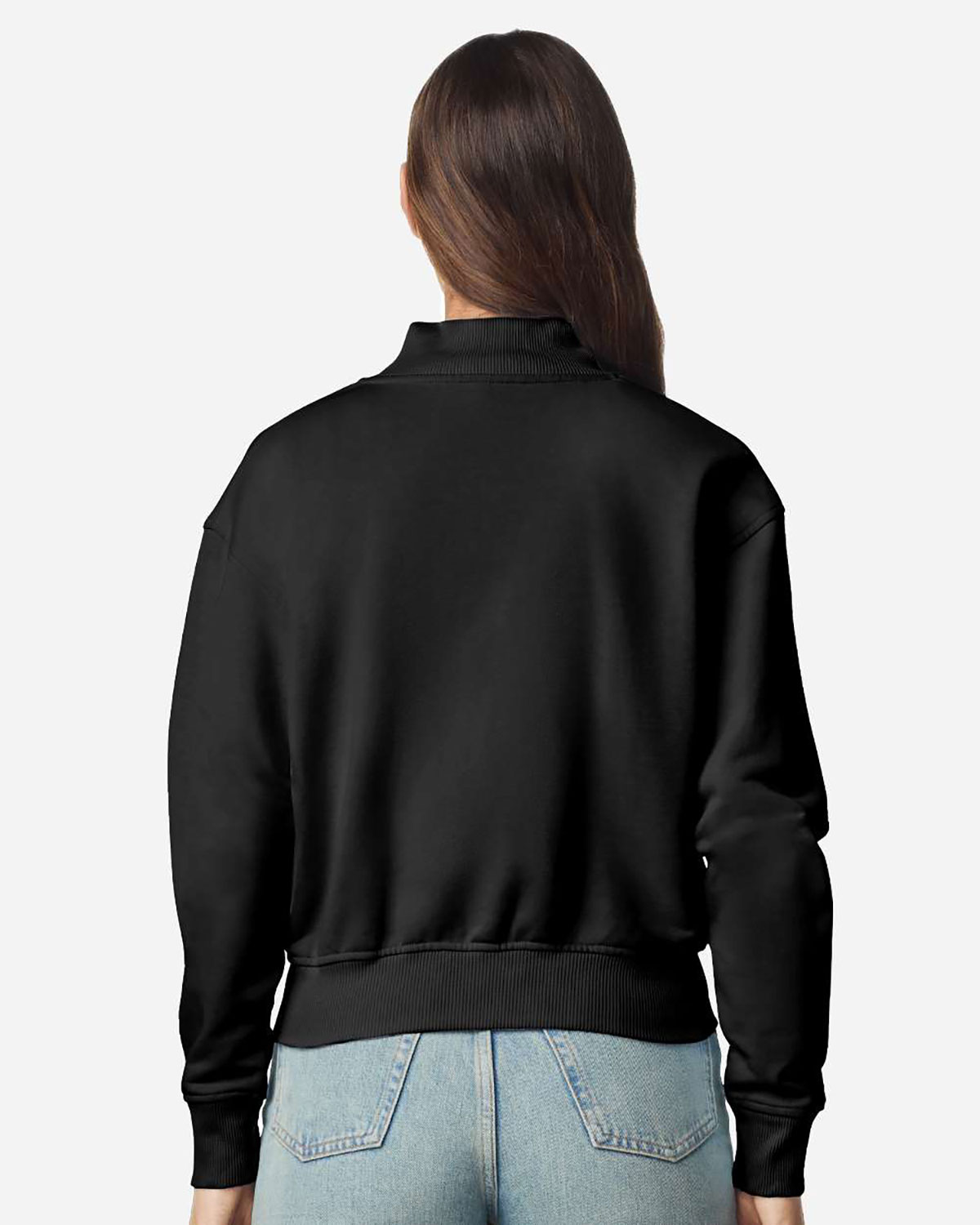American Apparel FTJ00 Women's French Terry Full-Zip Jacket view 2
