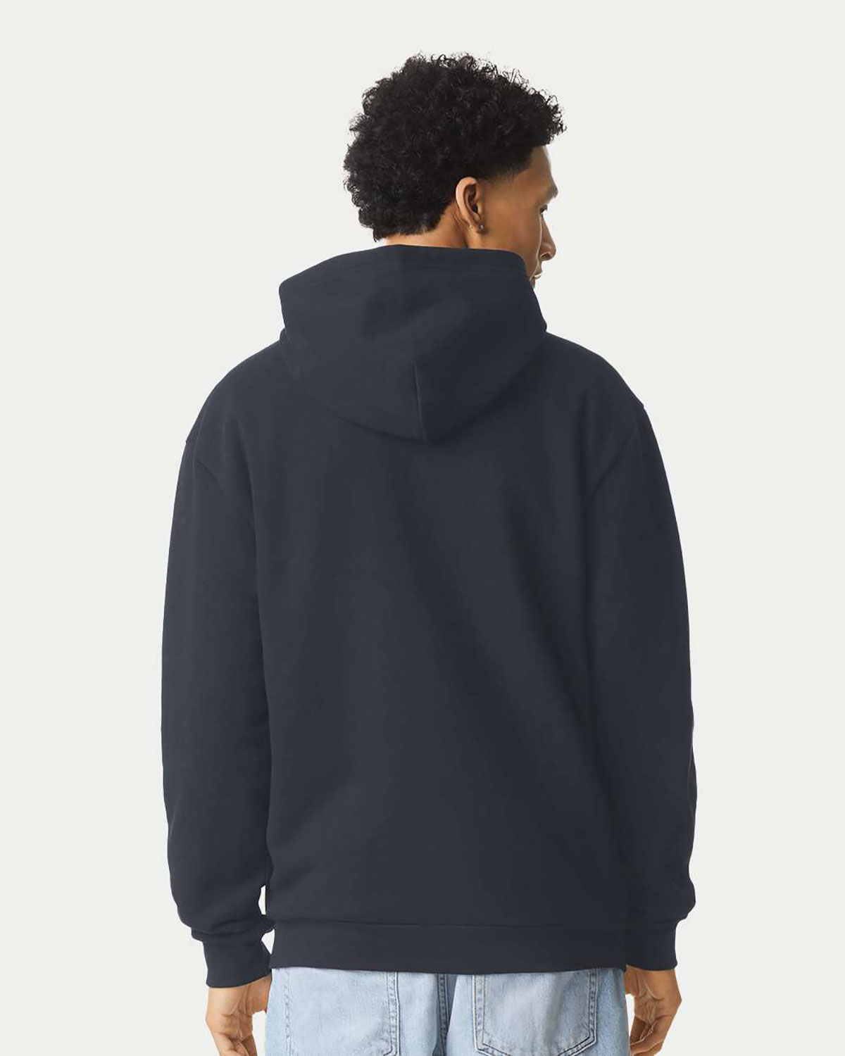 American Apparel RF497 Unisex ReFlex Fleece Full-Zip Hoodie Sweatshirt view 2