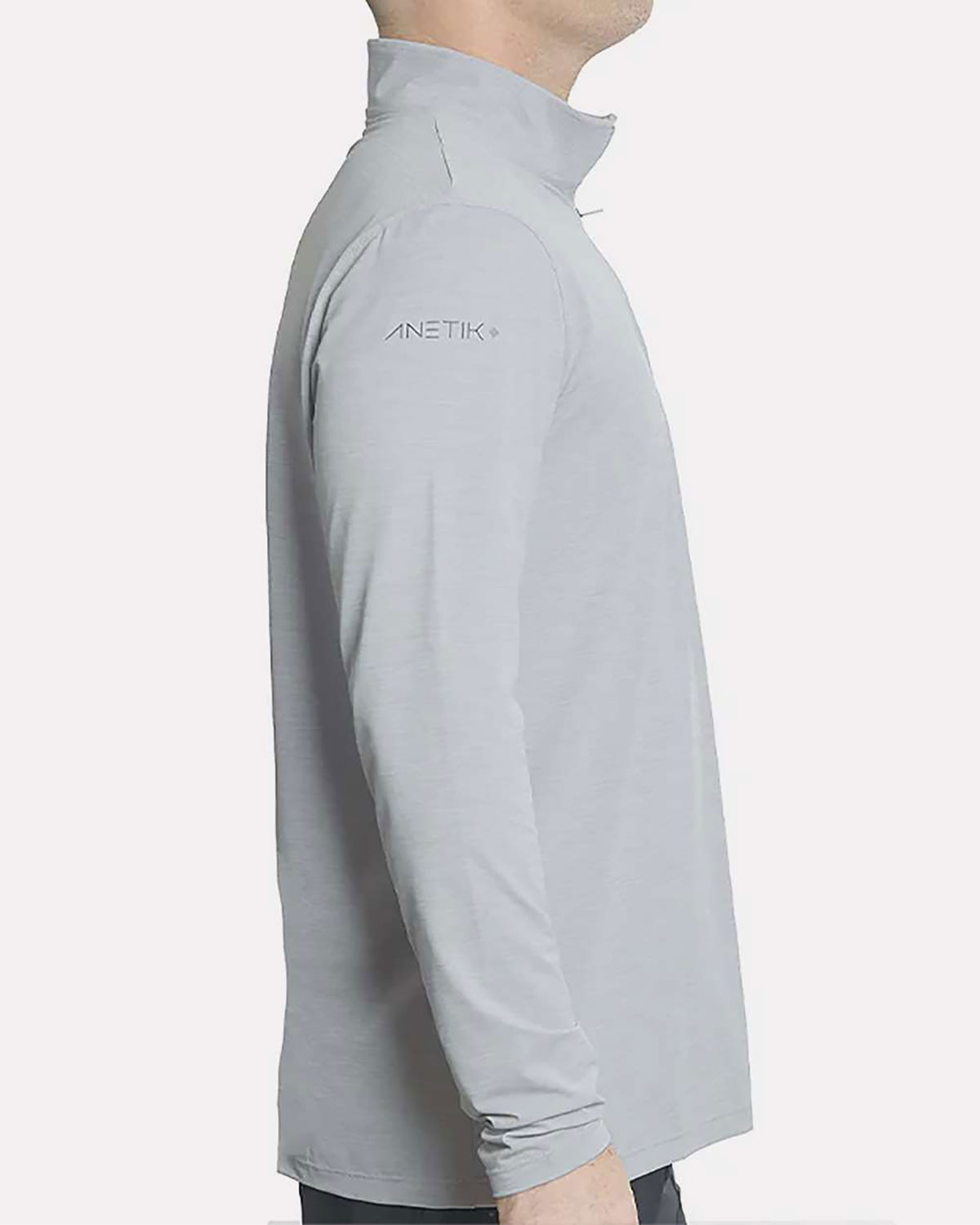 ANETIK MVQTRL9 Men's Low Pro Quarter-Zip Pullover view 3