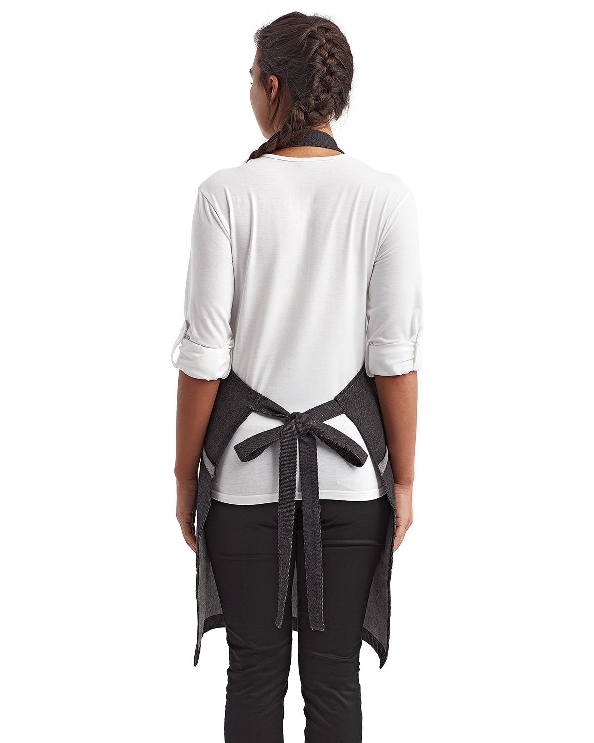 Artisan Collection by Reprime RP122 Regenerate Recycled Bib Apron view 2