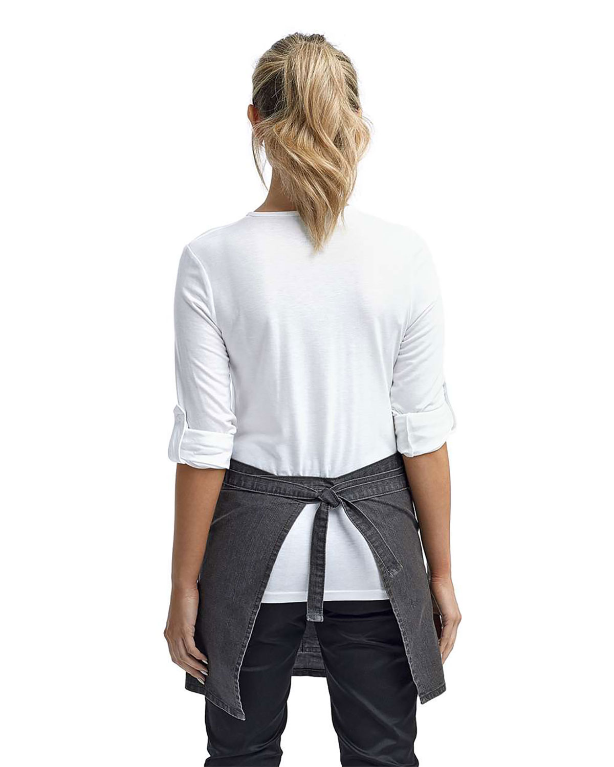 Artisan Collection by Reprime RP125 Jeans Stitch Denim Waist Apron view 2