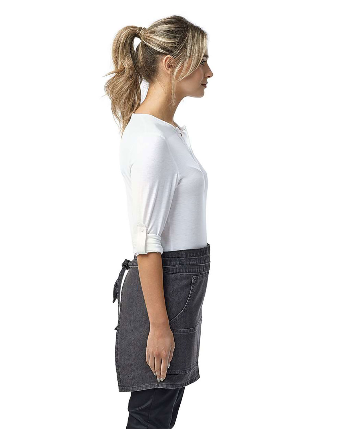 Artisan Collection by Reprime RP125 Jeans Stitch Denim Waist Apron view 3
