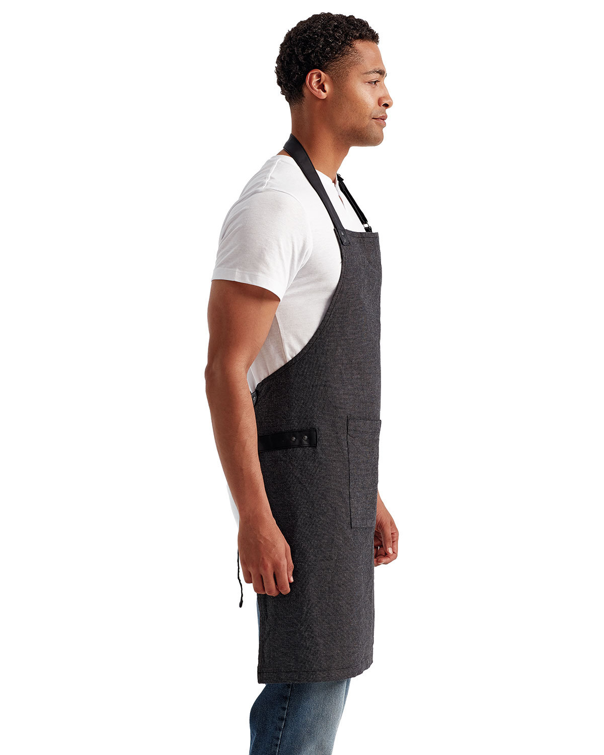 Artisan Collection by Reprime RP144 Annex Oxford Bib Apron view 3