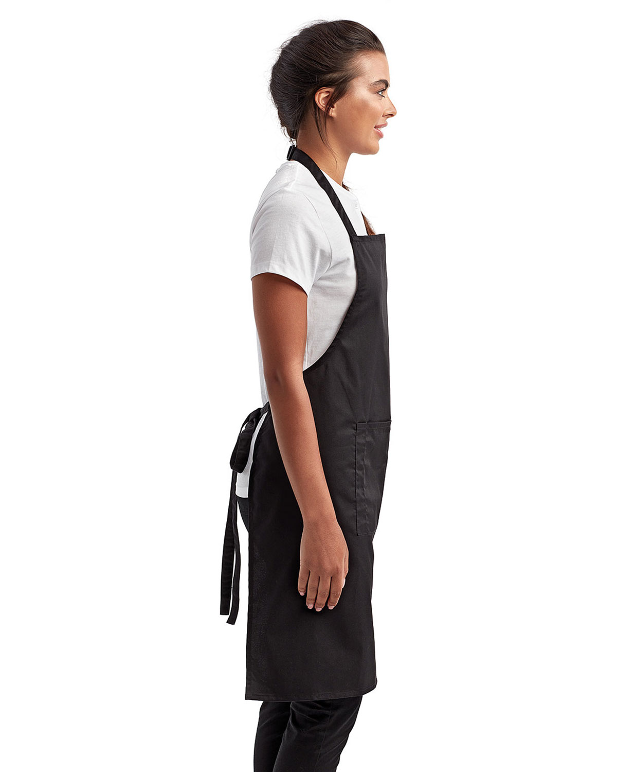 Artisan Collection by Reprime RP154 Recycled Pocket Bib Apron view 3