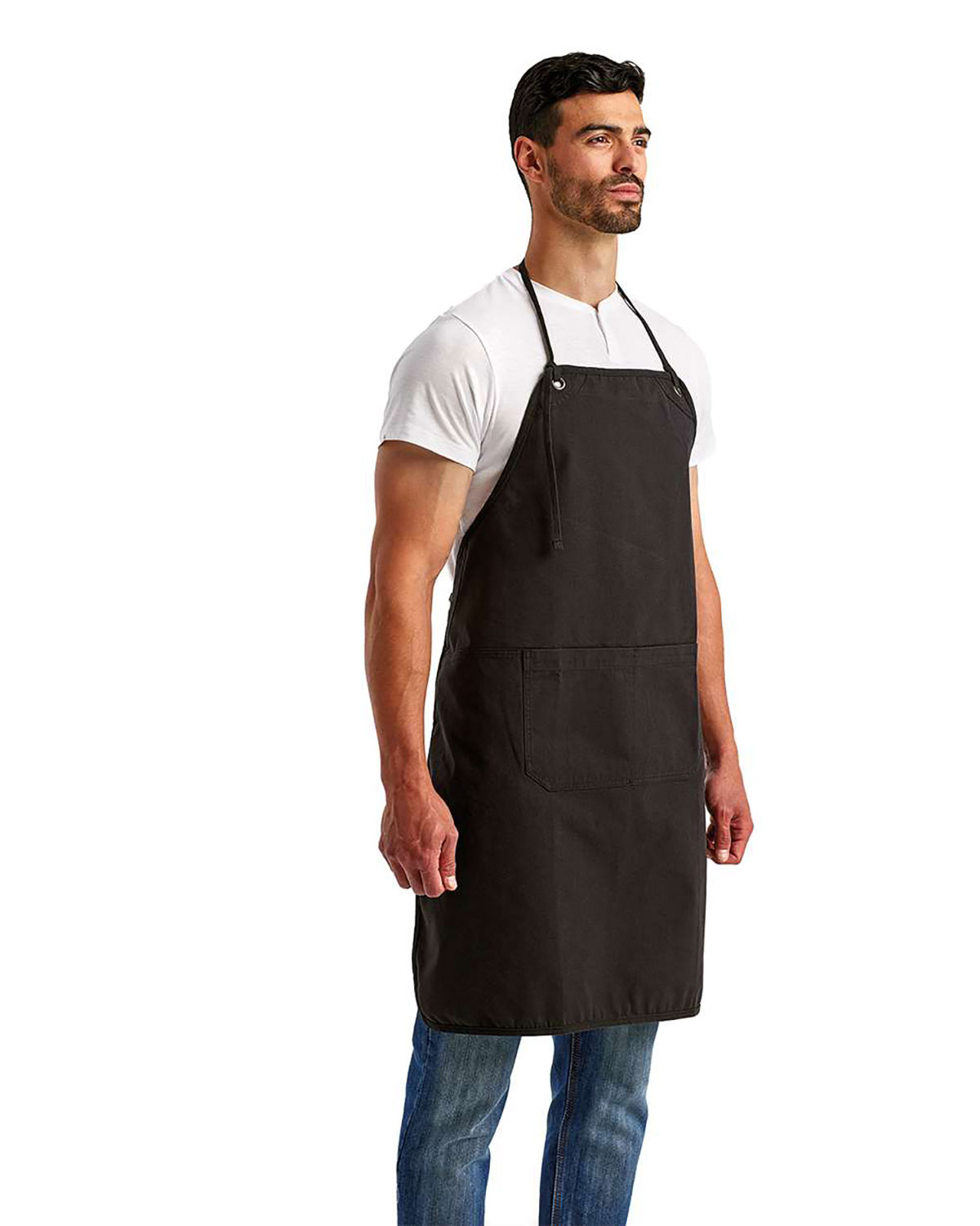 Artisan Collection by Reprime RP181 Artisan's Choice Double Pocket Canvas Apron view 3