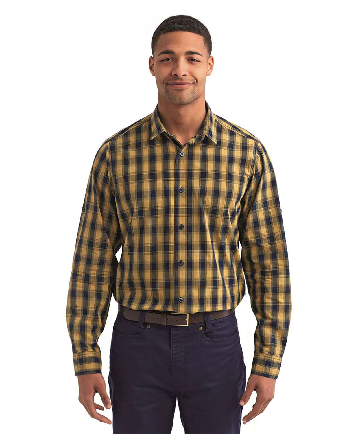Artisan Collection by Reprime RP250 Men's Mulligan Check Cotton Shirt