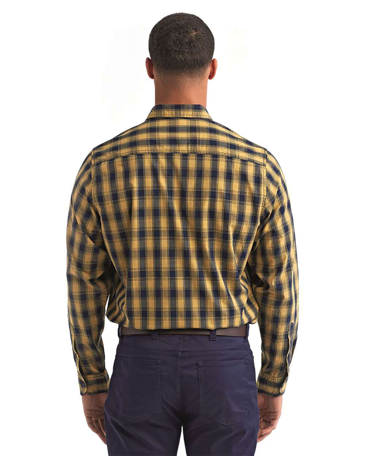 Artisan Collection by Reprime RP250 Men's Mulligan Check Cotton Shirt view 2