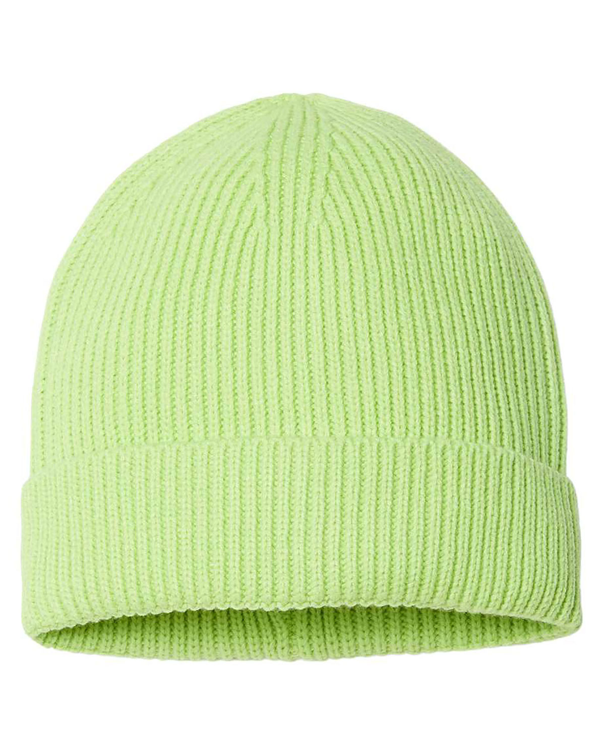 Atlantis Headwear ANDY Sustainable Fine Rib Cuffed Beanie view 2