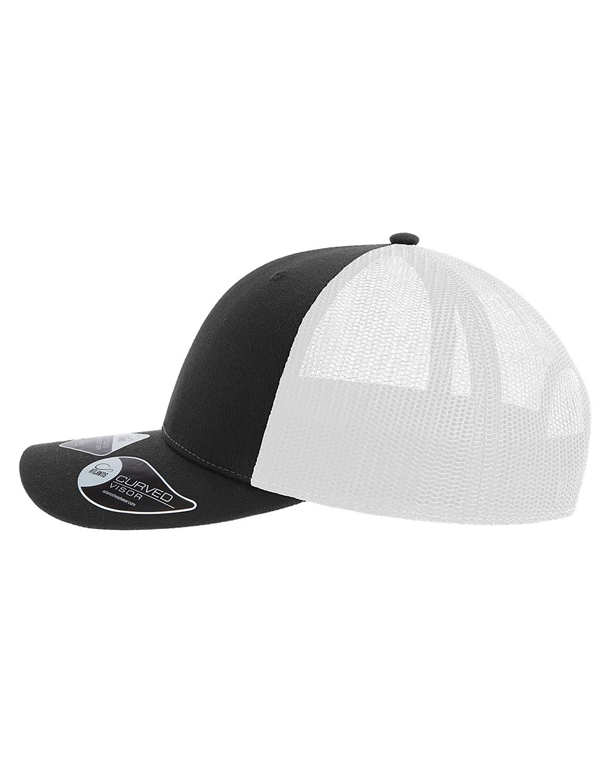 Atlantis Headwear ZION Sustainable Five-Panel Trucker Cap view 3