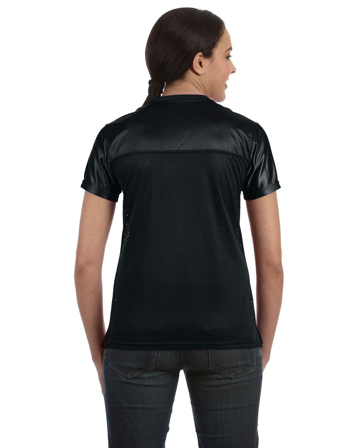 Augusta Sportswear 250 Women's Junior Fit Stadium Replica Football Jersey view 2