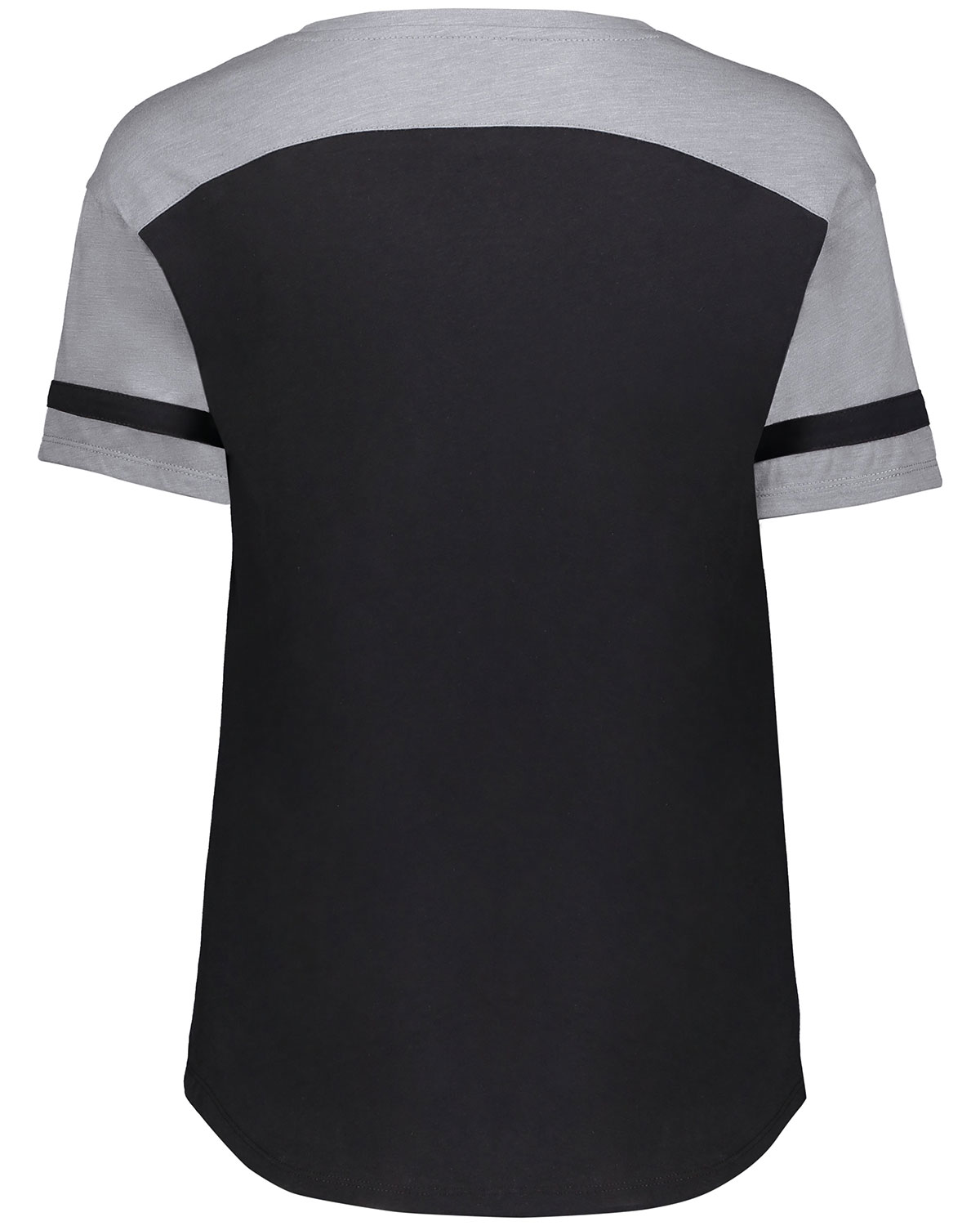 Augusta Sportswear 2914 Women's Triblend Fanatic 2.0 V-Neck T-Shirt view 2