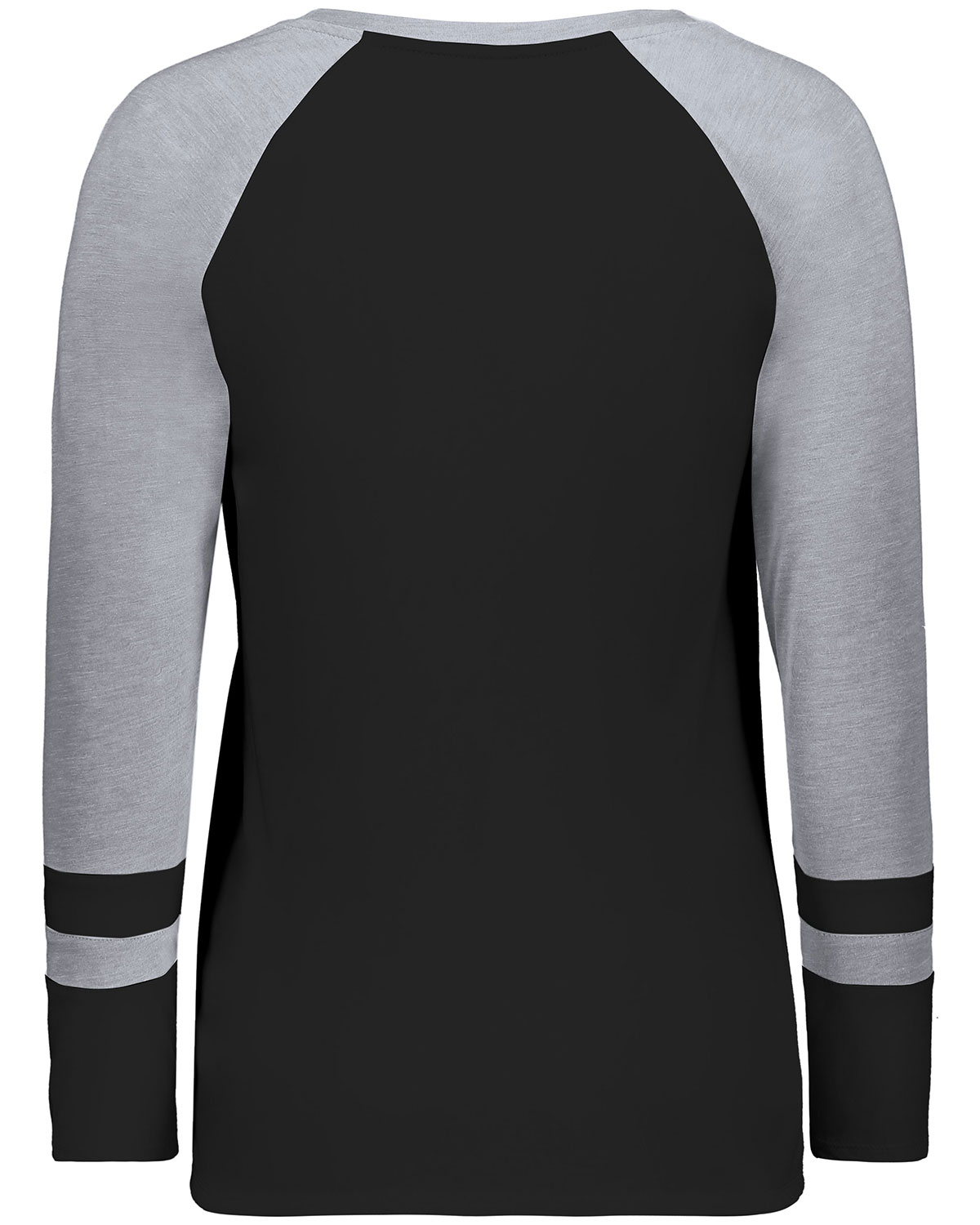 Augusta Sportswear 2917 Women's Triblend Fanatic 2.0 Long Sleeve T-Shirt view 2