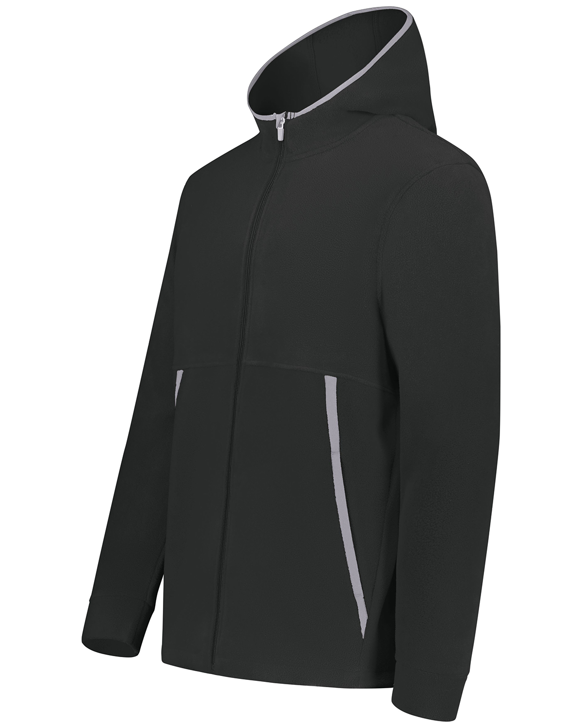 Augusta Sportswear 6858 Unisex Eco Revive� Polar Fleece Hooded Full-Zip Jacket