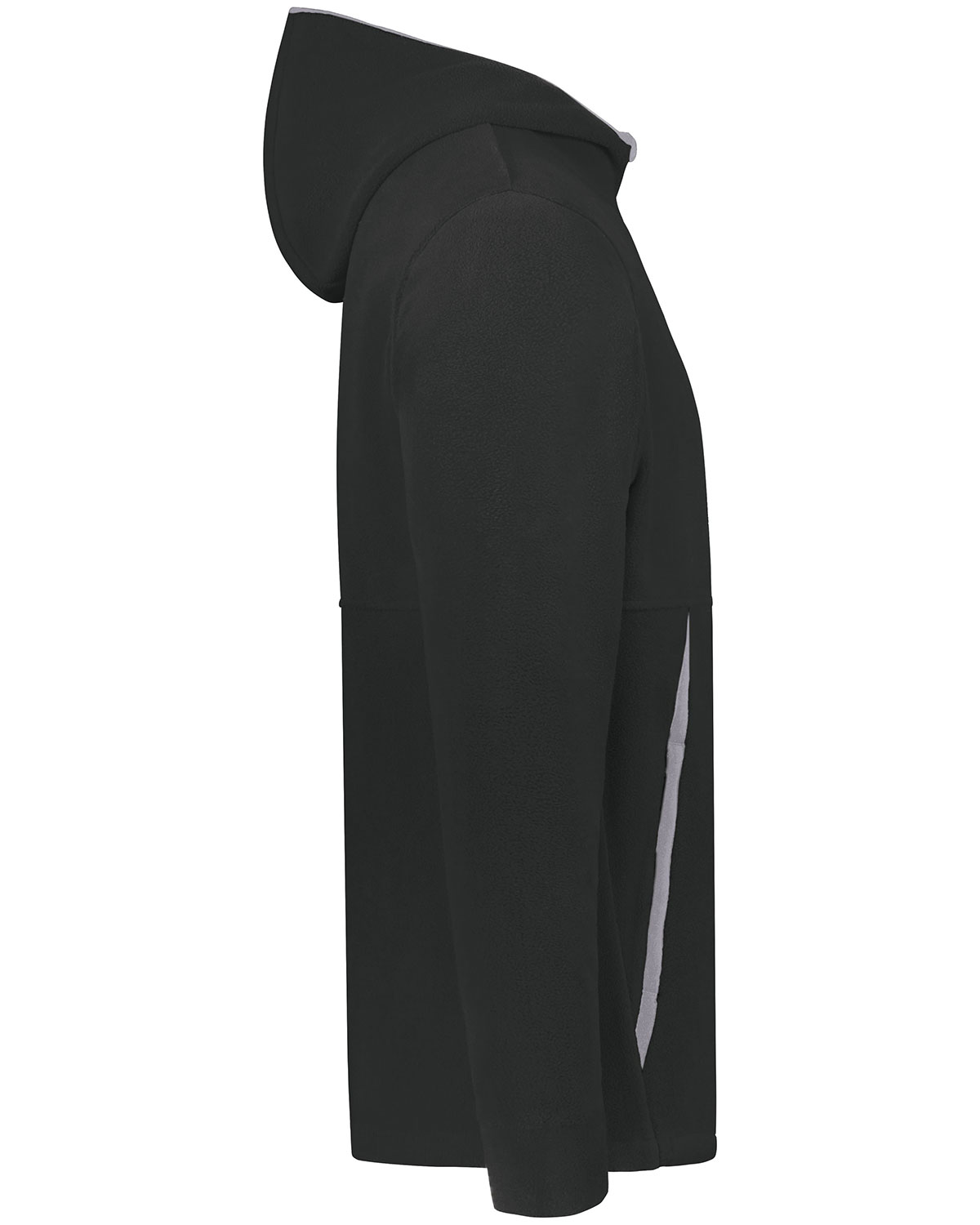Augusta Sportswear 6858 Unisex Eco Revive� Polar Fleece Hooded Full-Zip Jacket view 3