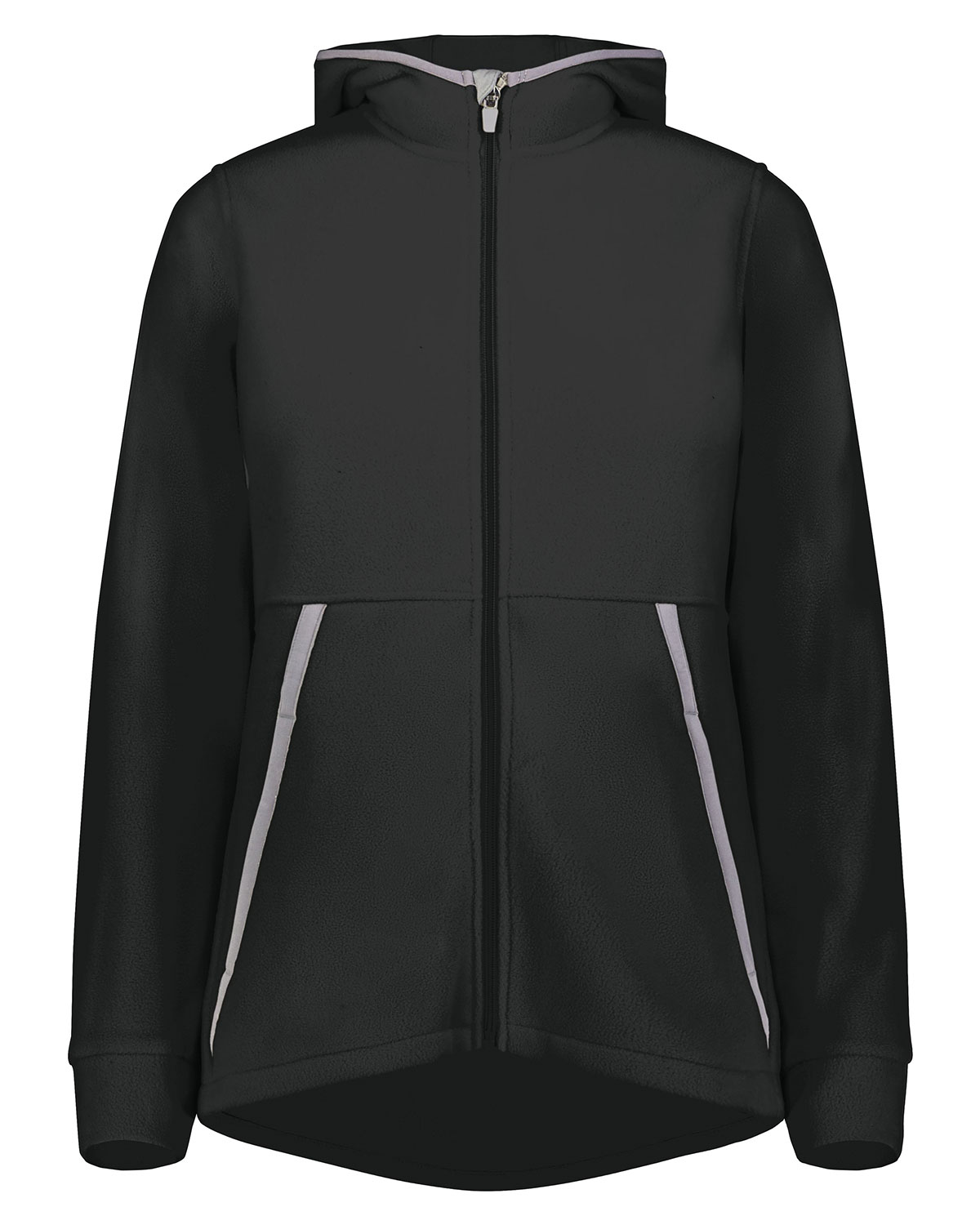 Augusta Sportswear 6860 Women's Eco Revive� Polar Fleece Hooded Full-Zip Jacket