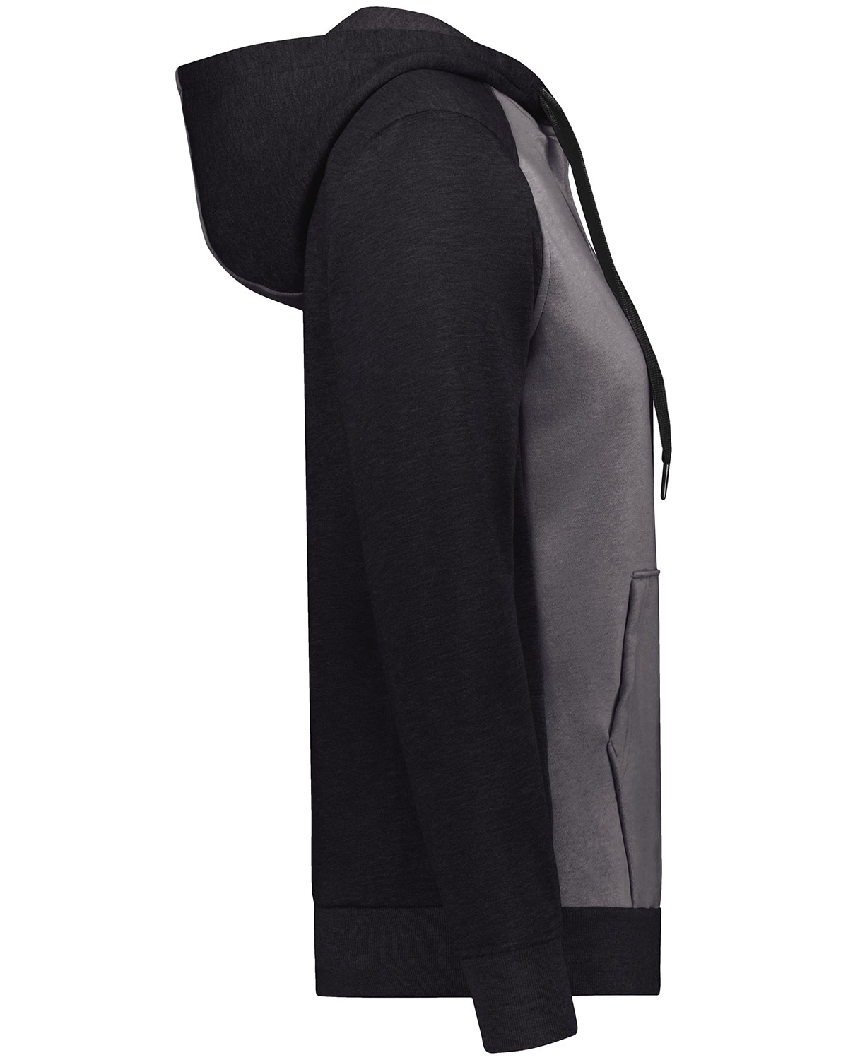 Augusta Sportswear 6867 Women's Eco Revive� Three-Season Triblend Fleece Hooded Sweatshirt view 3