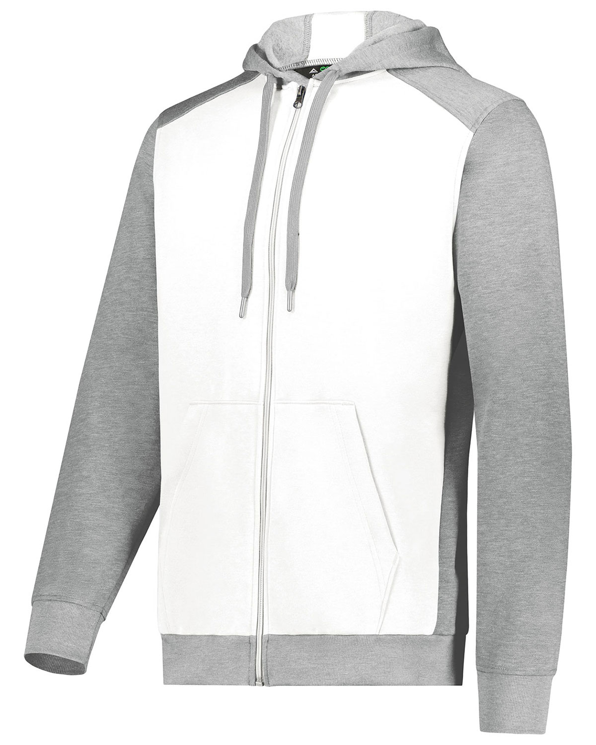 Augusta Sportswear 6899 Unisex Eco Revive� Three-Season Triblend Fleece Full-Zip Hooded Sweatshirt