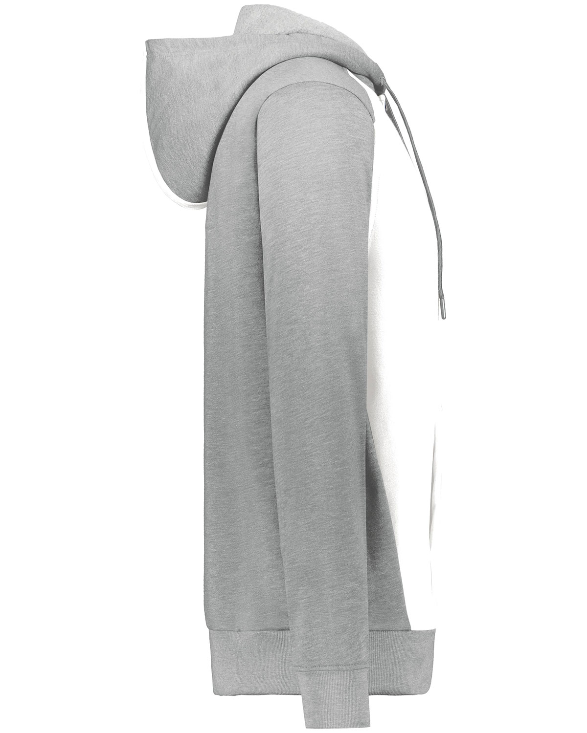 Augusta Sportswear 6899 Unisex Eco Revive� Three-Season Triblend Fleece Full-Zip Hooded Sweatshirt view 3