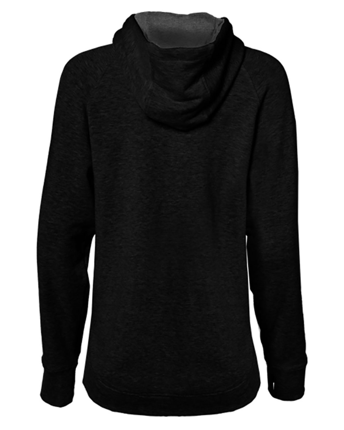 Badger 1051 Women's FitFlex French Terry Quarter-Zip Hooded Pullover view 2