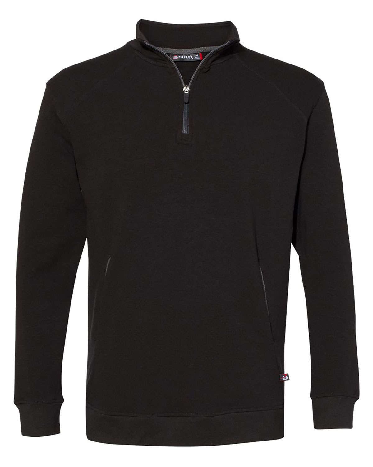 Badger 1060 Men's FitFlex French Terry Quarter-Zip Pullover