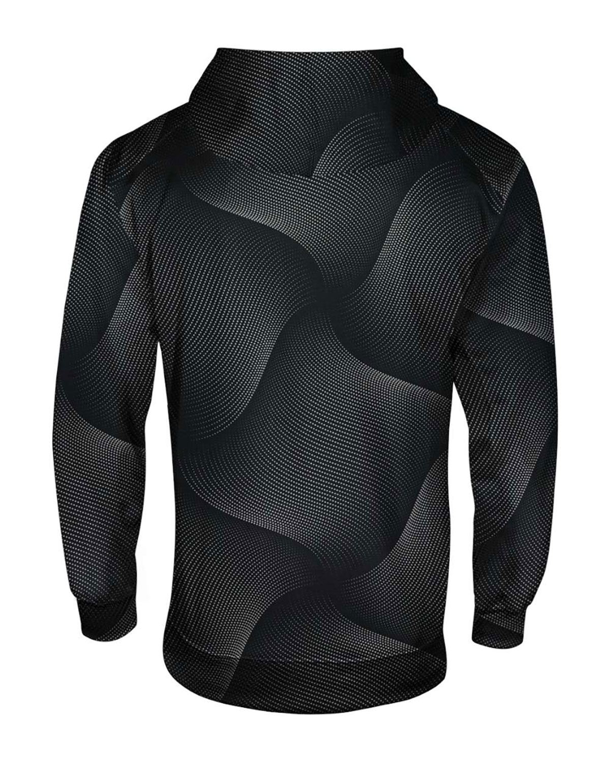 Badger 1413 Men's Warp Hooded Sweatshirt view 2
