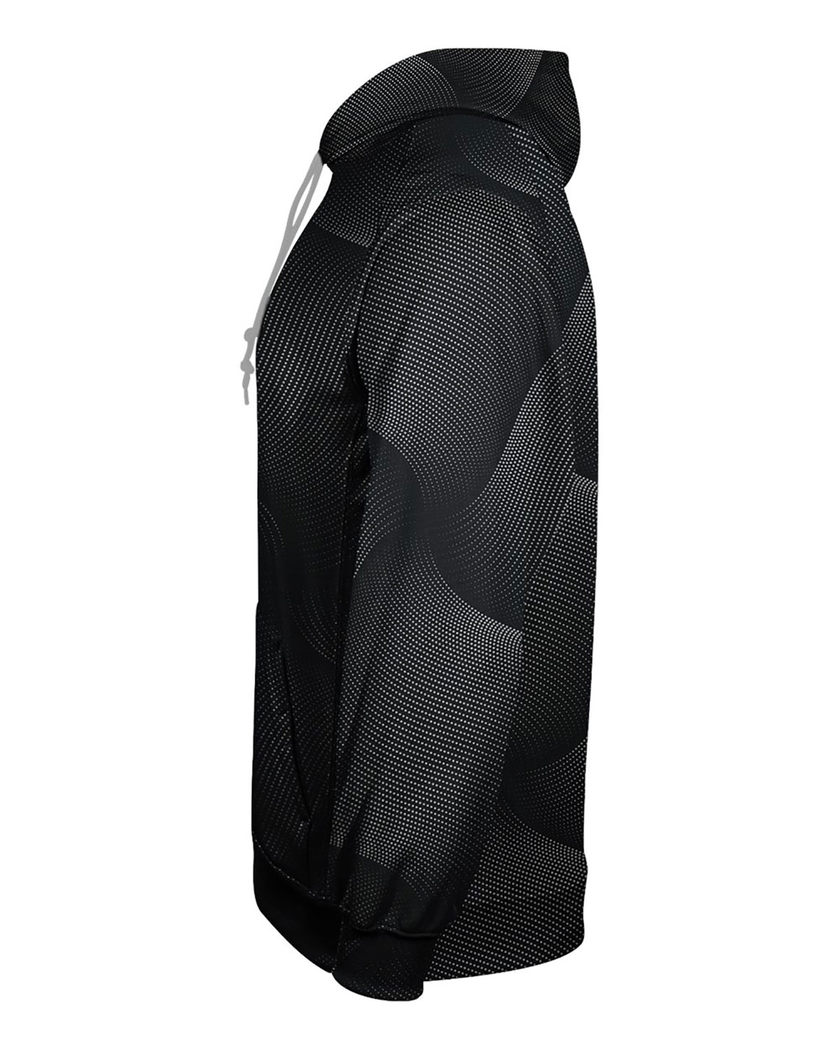 Badger 1413 Men's Warp Hooded Sweatshirt view 3